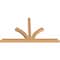 Ekena Millwork Richland Timber Gable Bracket, Western Red Cedar, 72"W x 42"H x 3 1/2"D x 3 1/2"F, 14/12 Pitch GBW072X42X0404RIC00SWR - alternate 4